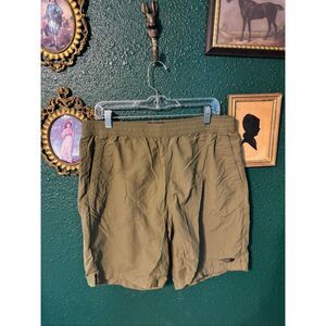 The North Face Green Pull On Shorts Sz Large